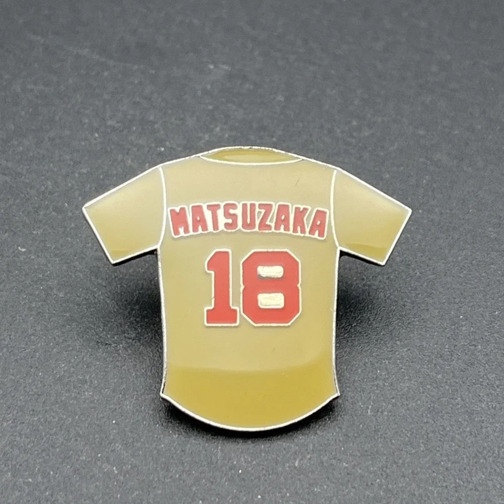 MLB Baseball Boston‎ Red Sox Matsuzaka Jersey #18 Lapel Hat Pin